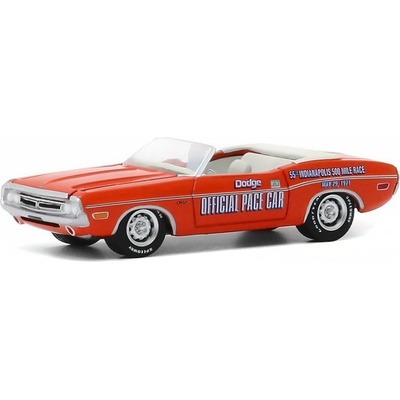 GreenLight Dodge Challenger 1971 55th Indianapolis 500 Mile Race 1:64