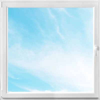 Solid Elements Standard Plastové okno OS 1, L, 90 × 90 cm, dvojsklo, 4 komory, ľavé, biele, W2VNBCZTK1.0004