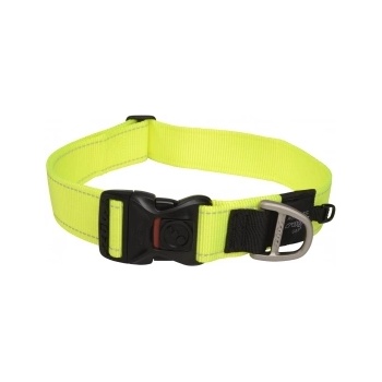 Rogz - Регулируем светлоотразителен нашийник за кучета, 50-80 см. - зелен