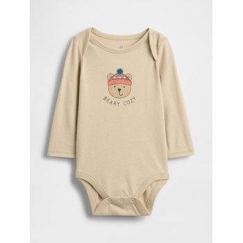 GAP Бебешко боди с принт GAP GAP | Bezhov | Момчешки | 3-6 месеца