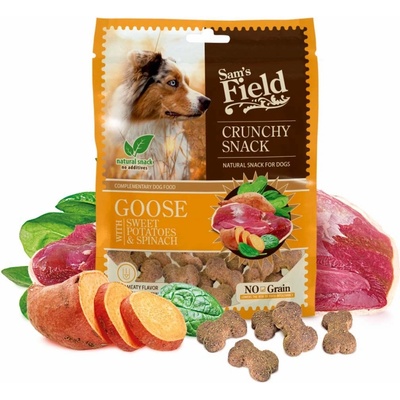 Sam's Field Crunchy Cracker Goose with Sweet Potatoes & Spinach 200 g