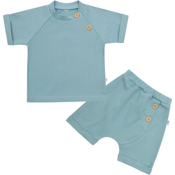 New Baby Kojenecká letní souprava tričko a kraťásky Practical