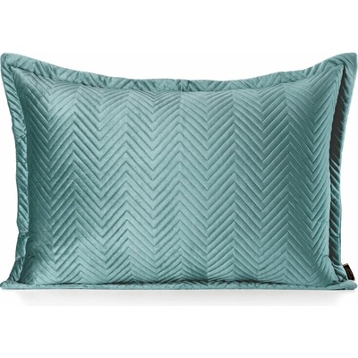 Takoy PREMIUM SIMONA z mäkkého a matného zamatu prešívaný do vzoru rybej kosti-HF-468070 50 x 70 cm