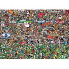 Heye Alex Bennett Historie fotbalu 3000 dílků
