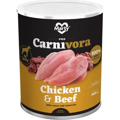 Marty ProCarnivora kuře & hovězí 800 g