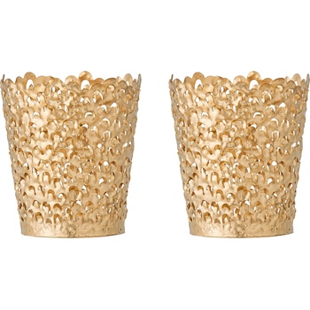 Bloomingville Mizou Подсвещници за чаени свещи, златисти, 2 бр (82068435)