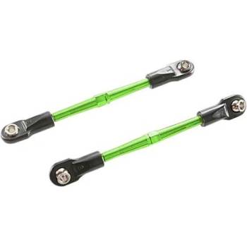 Traxxas регулируема алуминиева мотовилка 78mm зелена (2)