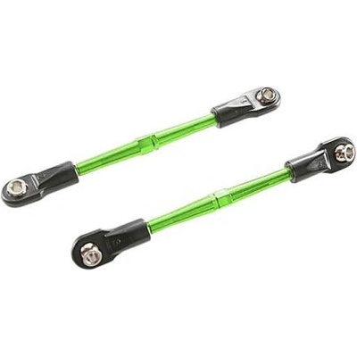 Traxxas регулируема алуминиева мотовилка 78mm зелена (2)