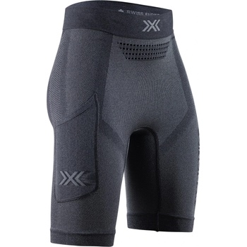 X-Bionic Дамски шорти за бягане X-Bionic Women's Xceed Run Short Tights Running shorts - X Black / Rhino Grey (112-3520-0213)