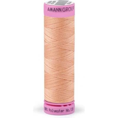 Polyesterové nitě návin 100 m Aspo Amann 1163 Apricot Sherbet