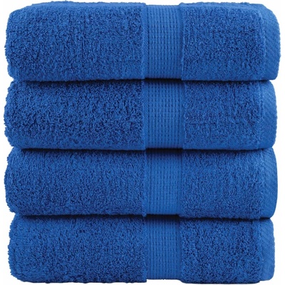 vidaXL Премиум кърпи за пране SOLUND 4 бр. сини 30x30 см 600 г/м2 (137180)