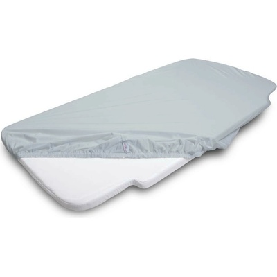 Babymatex Prostěradlo jersey s gumou Šedé 58x110x8