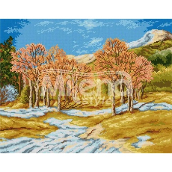 Milena Style Пролет в Родопите - гоблен със схема конци Ariadna 1: 1
