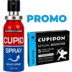  Cupidon секс стимулант 5 таблетки & Cupid Spray 15мл - задържащ спрей