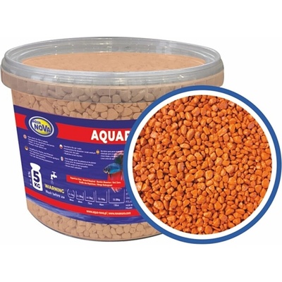 Aqua Nova štrk oranžový 5 kg, 3 l
