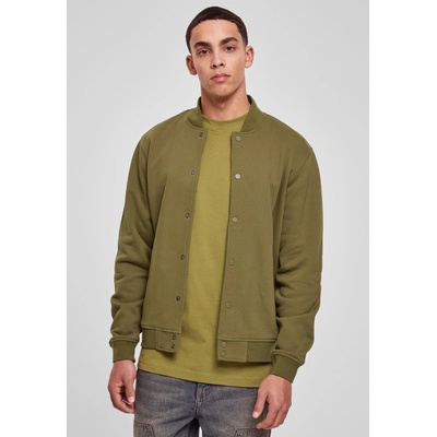 Urban Classics Мъжко колежанско яке в маслина Urban Classics Solid College UB-TB6313-02438 - Маслина, размер L
