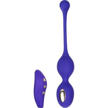 Image 1 of California Exotics Estim Dual Kegel Exerciser Blue