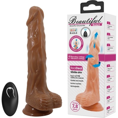 Debra Beautiful Bodach 7,8 " Remote control vibrating Dildo