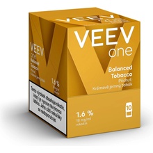 Veev One Náplně Balanced Tobacco karton