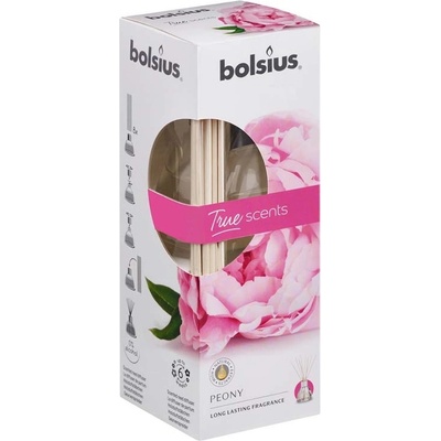 Bolsius Polska Sprzedaż sp. z o. o Bolsius Polska Sprzedaż sp. z o. o. Ароматен дифузер Bolsius 2.0 Peony 45ml + ароматни пръчици