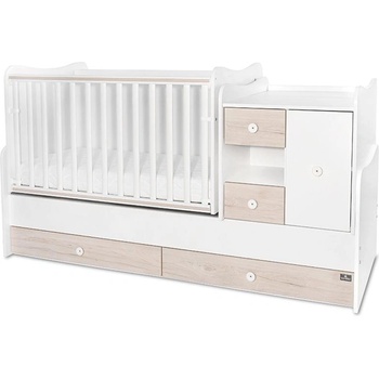 Lorelli ЛЕГЛО MiniMAX 190/72 ЦВЯТ БЯЛО/СВЕТЪЛ ДЪБ NEW (3800166107370)