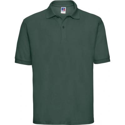 Russell Athletic 539m / Мъжка поло тениска - бутилково зелено l (10539m54003)