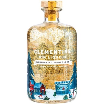 Clementine Gin Liqueur Snow Globe 20% 0,7 l (holá láhev)