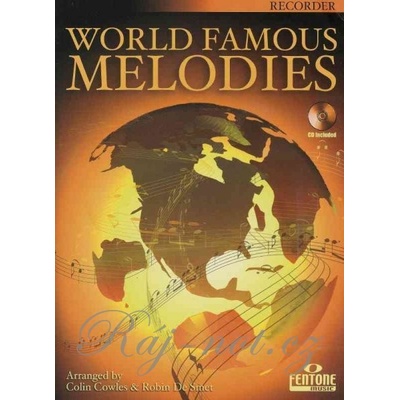 World Famous Melodies 16 skladieb pre zobcovú flautu