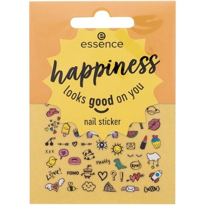 Essence Nail Stickers Happiness Looks Good On You от Essence за Жени Декорации за нокти