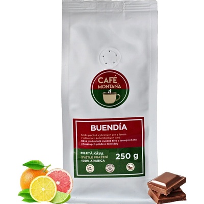 Café Montaña Buendía mletá káva Moka konvička 250 g
