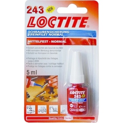 LOCTITE 243 zajišťovač šroubů SP 5g