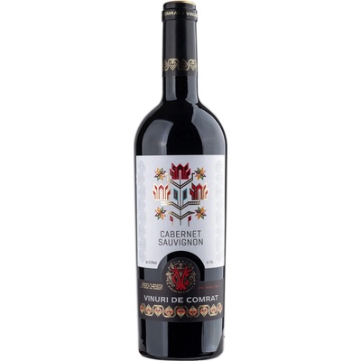 Vinuri De Comrat Cabernet Sauvignon Suché červené 2016 13,5% 0,75 l (holá láhev)