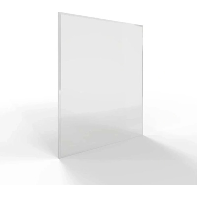 HS Flamingo Sklo pod kachle obdĺžnik, číre, 850 x 1000 x 6 mm