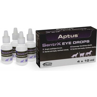 Orion Pharma Aptus SentrX Eye Drops 4x 10 ml