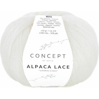 Katia Alpaca Lace Farba: 81 - White