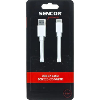 Sencor SCO 520-015 WH USB 3.1 A/M-C