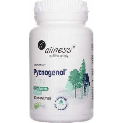 Aliness Pycnogenol Extrakt 65% 50 mg 60 tabliet