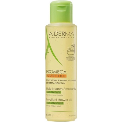 A-Derma Exomega Control Huile Lavante Émolliente zlváčňujúci sprchovací olej 500 ml
