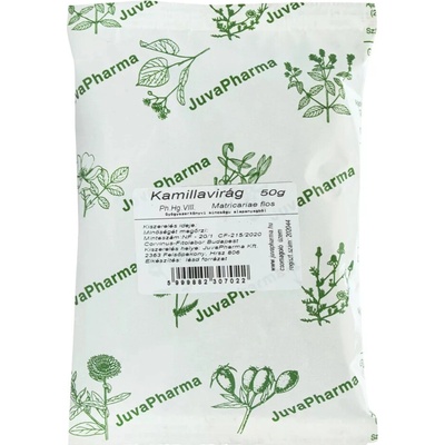 JuvaPharma čaj Rumanček kamilkový kvet 50 g