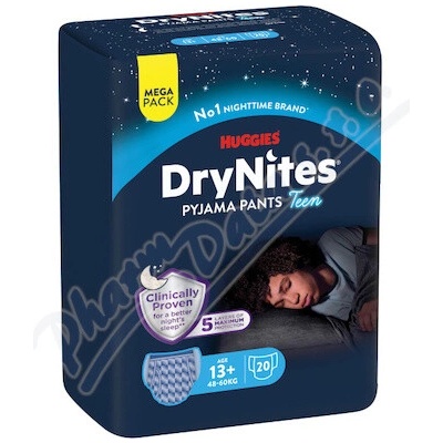 DryNites natah.kalhot.chlapci 13+let/48-60kg/20ks