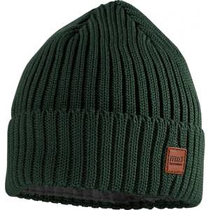 maximo Детска зимна шапка (beanie) maximo Kid's Beanie with Ribbed Turn-up Brim and Lining Beanie - Dark Forest - размер 49-51 cm (904-2946-0213)