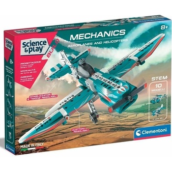Clementoni Mechanická laboratoř Letouny a vrtulníky