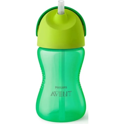 Philips Неразливаща чаша със сламка Philips Avent - 300 ml, за момче (SCF798/01)