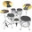 Evans SOSETFSN SoundOff Fusion Mute Set Демпфер/заглушител за барабан (SOSETFSN)