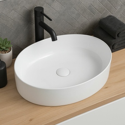Erga Oval ERG-V03-OVAL55-WH