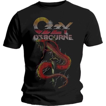 Ozzy Osbourne Vintage Snake Black M Риза (OZZTS14MB02)