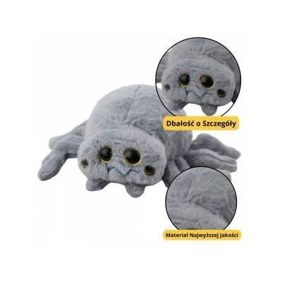 LEAN Toys Plush Mascot Insect Spider Gray 30cm