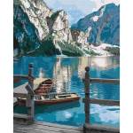 Ideyka Painting by numbers 40x50 cm KHO2763 Mountain peace AP0074