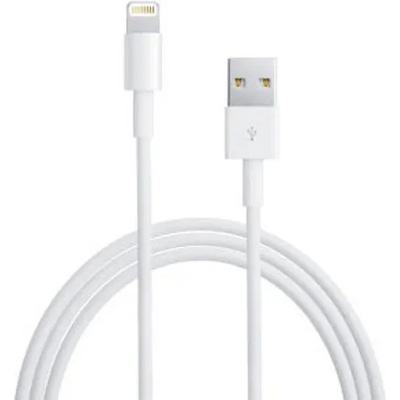 Apple USB to Lightning 1m - Оригинален кабел за iPhone и iPAD ( Mque2zm/Round/Bulk )