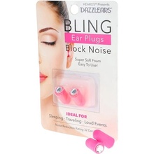 HEAROS AZZLEARS Bling Ear Plugs Pink NRR 32db 1 Pair